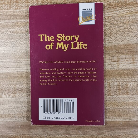 The Story of My Life Helen Keller 1984 B&W Pocket Classics Comic Paperback VTG - Picture 2 of 6